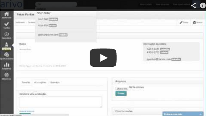 Video tutorial de contatos